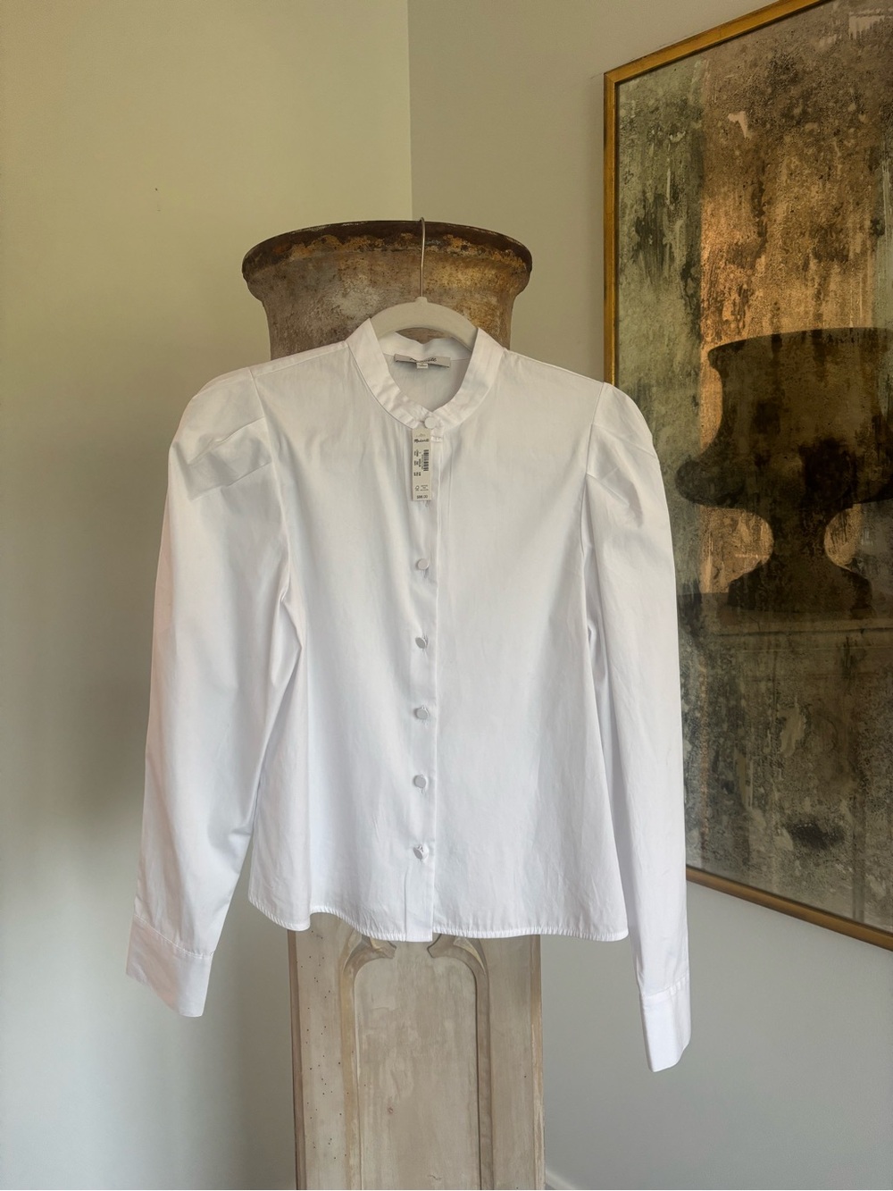 Madewell White Buttondown